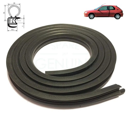 Front door weatherstrip rubber - door,