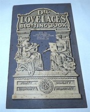 Dr Lovelace's Soap Ink Blotter