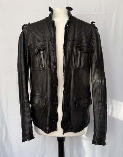Allsaints cargo leather jacket - cargo,