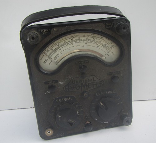 Vintage universal avometer - universal,