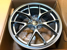 BS Style 18x8.5 ET38 5x114.3 Hyper Black alloy wheels, flow formed, 4 wheels