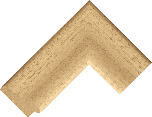 63mm wide natural reverse wood - reverse,