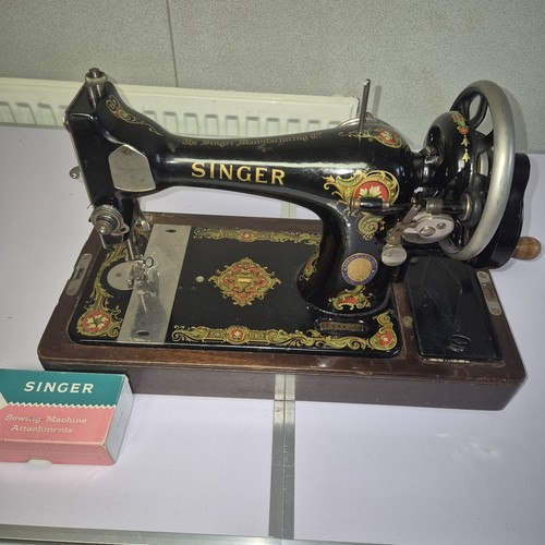 Vintage centorian singer hand - singer,