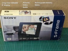 Sony DPF-D830 8" Digital Photo