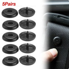 5 Pair Car Universal Clips Seat Belt Stopper Buckle Holder Fasteners Stop Button