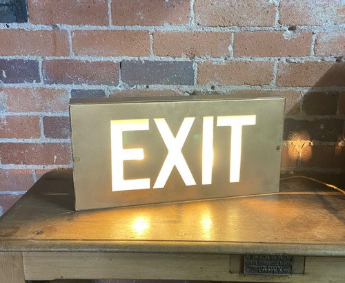 Vintage art deco - art, exit