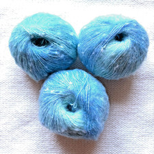 3 balls x 50g Mohair yarn 