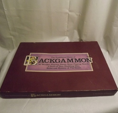 Traditional backgammon set - backgammon,