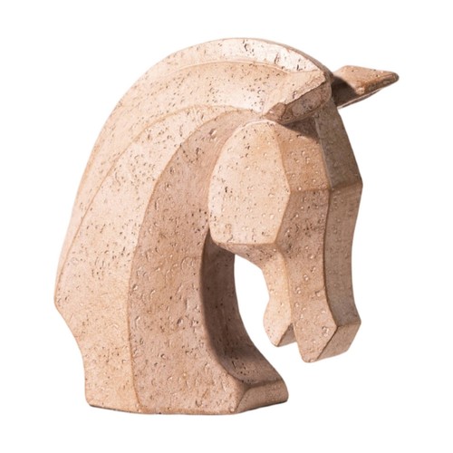 Horse head ornament modern - horse,