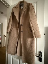Zara Women's Camel Overcoat Coat Size Xs/S