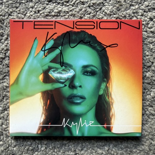 Signed kylie minogue tension - *signed*,