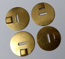 Vintage Round Brass Type