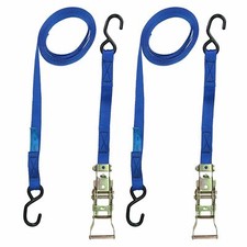 Blue Ratchet Strap Tie Down