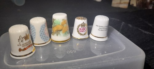 Thimbles joblot spode fenton - joblot,