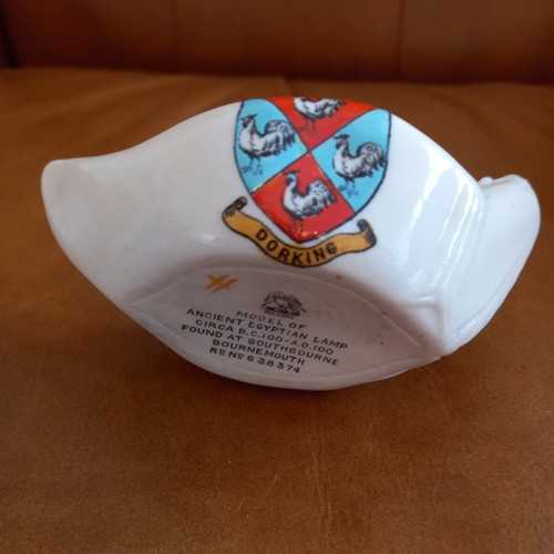 Goss crested china model - goss,