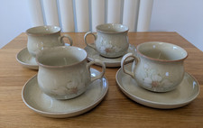 4 x Vintage Denby Daybreak Tea