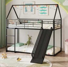 House Bunk Bed with Slide