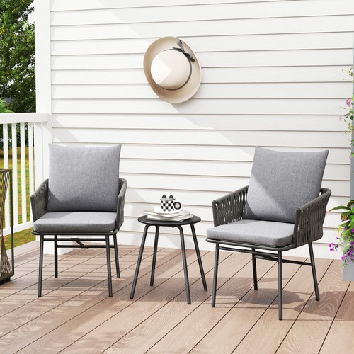 Rattan bistro set garden - rattan,