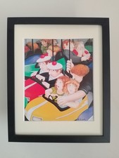 Beryl Cook print 'Bumper Cars'