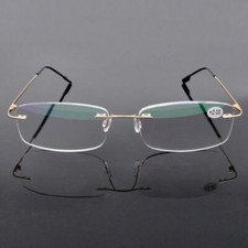 NEW Rimless Reading Glasses