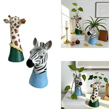 Animal Print Giraffe Vase
