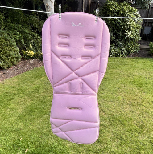 Silver cross pink - cross,