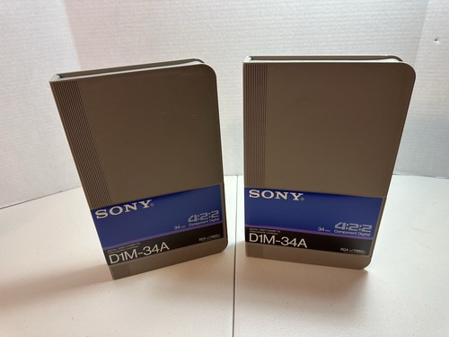 Sony d1m 34a video - video, tape