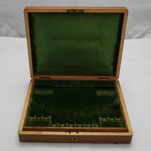 Georgian oak silver service - oak,