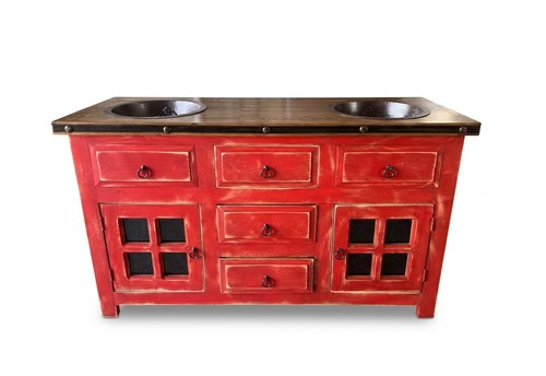 Imperial rustic bathroom - imperial,