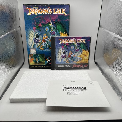Dragon lair atari jaguar - atari,