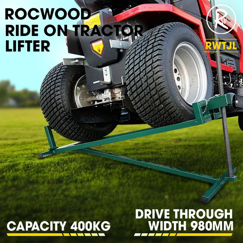 Ride lawn mower lift 400kg - ride,