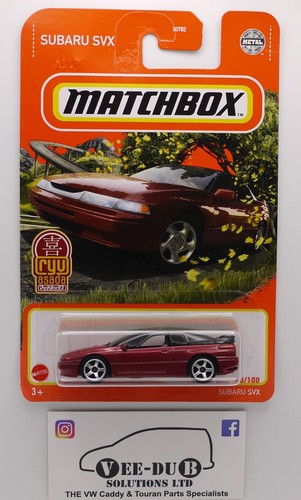 Matchbox subaru svx red gvx98 - red,