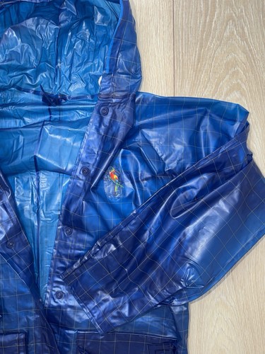 Retro pvc raincoat plastic - retro,