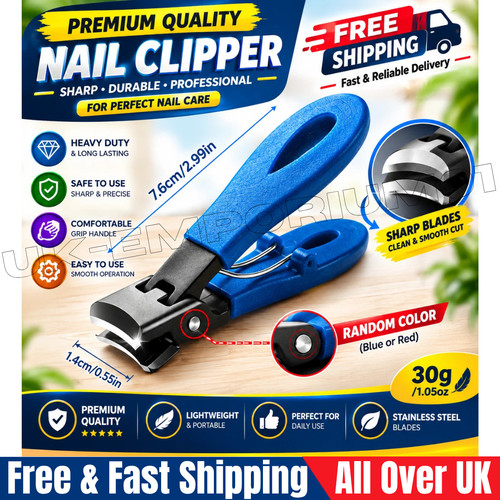 Extra large toe nail clippers - extra,
