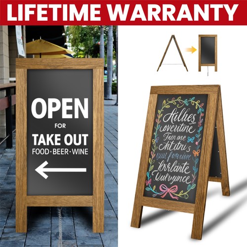 74x40cm jumbo chalkboard - chalkboard, a