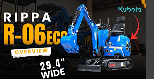 Rippa 06eco mini excavator - r-06eco,