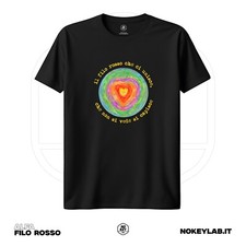 T-shirt  Filo Rosso Musica Alfa Maglia Cantante Concerto Tour album