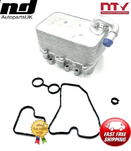 Engine oil cooler - oil, audi