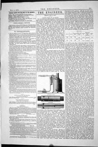 Old 1870 parker steam - parker, air