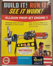 Revell Allison Prop-Jet Engine