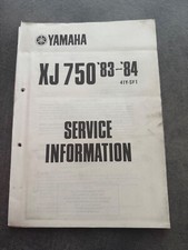 Yamaha XJ750 1983-84 Workshop