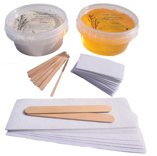 Sugar waxing hair removal - waxing, kits