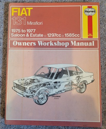 Fiat 131 mirafiori hardback - fiat,