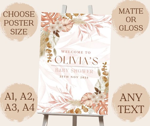 Personalised baby shower party - baby,