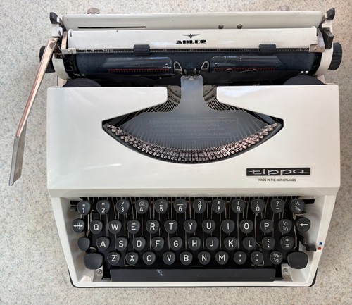 Vintage adler tippa typewriter - tippa,