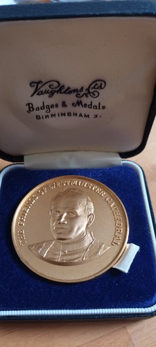 Bronze commemorative pope john - commemorative,