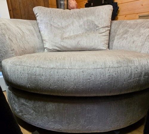 Sofology grey swivel - swivel, love