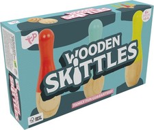 Wooden Skittles Garden Game