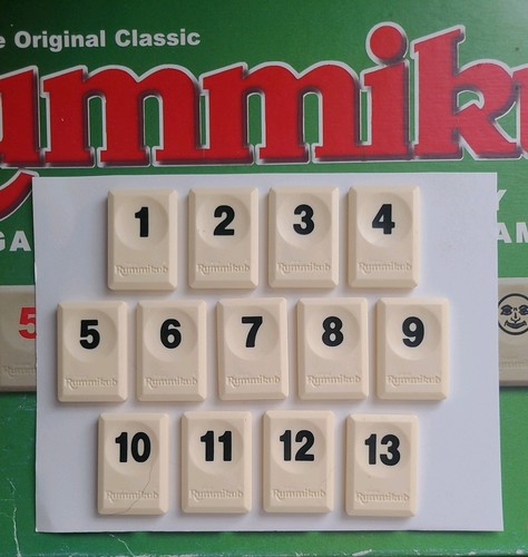 Rummikub 1995 tomy - rummikub,