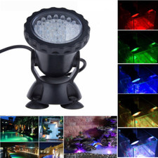 7 Colors RGB Underwater Spot Light for Water Garden Pond Aquarium Fish Tank Lamp